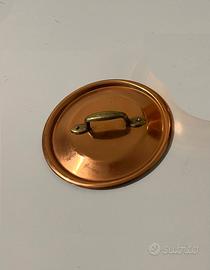 coperchio rame stagnato Ruffoni 14 cm