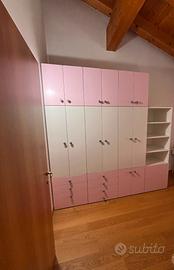 Composizione armadio bambina