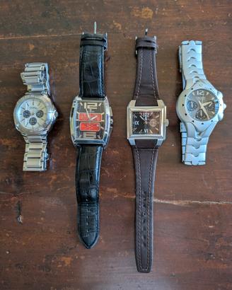 Lotto 4 Orologi Uomo Anni 90/2000