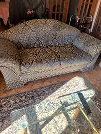 divani classici   bluette e giallo oro  