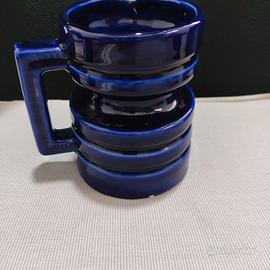 tazza vaso in ceramica vintage