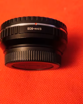 RJ Lens Turbo, adattatore speed booster EF - micro