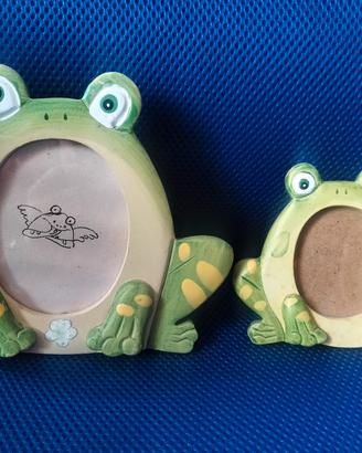 portafoto per bambini a forma di rana