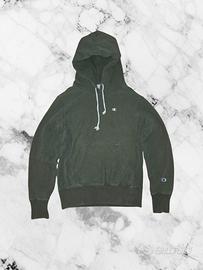 Felpa Champion Reverse Weave Vintage Verde Bosco