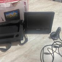Monitor tv dvd 7 pollici