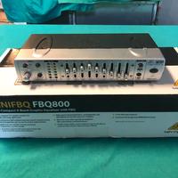 Equalizzatore Behringer MiniFBQ FBQ800