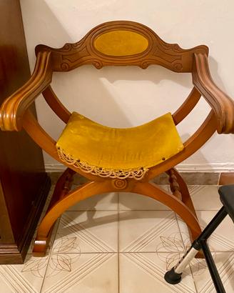 Sedia da letto da antiquariato