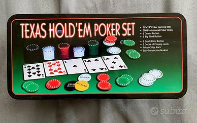 POKER KIT - COFANETTO IN METALLO
