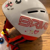 Casco Briko sci snowboard bimbo