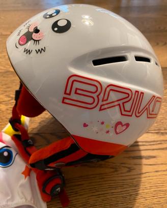 Casco Briko sci snowboard bimbo