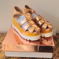 Sandali donna/tacchi Oro MC Cartney