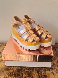 Sandali donna/tacchi Oro MC Cartney