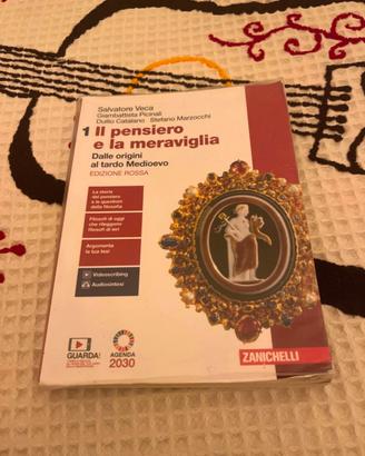 il pensiero e la meraviglia 1 ed rossa