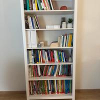 Libreria bianca in legno, Hemnes Ikea