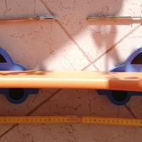 Mensola a tema "auto" per ragazzi