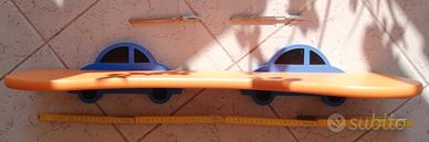 Mensola a tema "auto" per ragazzi