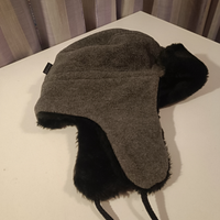 Cappello #berretto donna in pile grigio