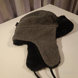 Cappello #berretto donna in pile grigio