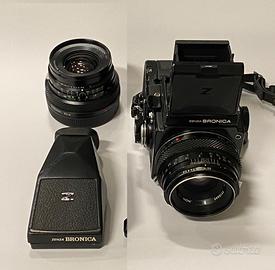 Zenza Bronica etr formato 4,5 x 6 mm + 50 mm
