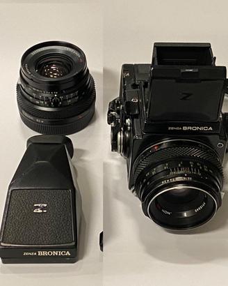 Zenza Bronica etr formato 4,5 x 6 mm + 50 mm