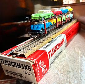 Fleischmann 5275. Carro trasporto auto
