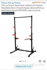 Rack pull up squat dips