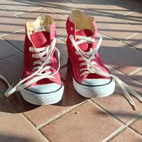 scarpe AllStar rosse