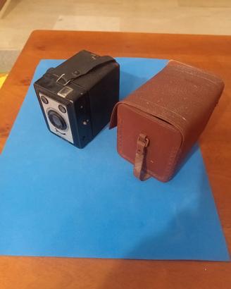 Fotocamera Ferrania con custodia Anni 40-50