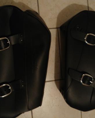 Borse in pelle Harley Davidson 1200 Custom