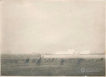 FIORENZUOLA (PC) - ANNI 30 - FOTO MANOVRE MILITARI