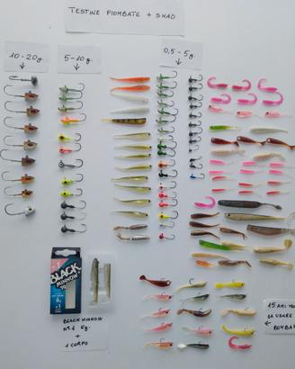 Maxi Lotto Pesca Spinning & Light: 110+ Pezzi (Nuo