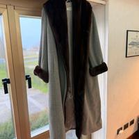Cappotto in puro chachemire e Visone