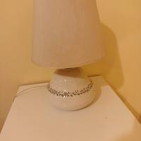 abatjour in ceramica dipinta a mano