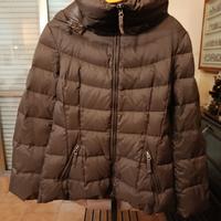 Giaccone Marrone con Cappuccio BENETTON Tg.46