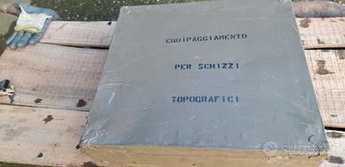 Cassetta topografica tipo militare