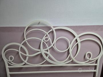 Testata letto ferro battuto matrimoniale