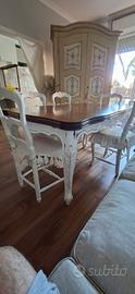 Tavolo provenzale shabby chic 