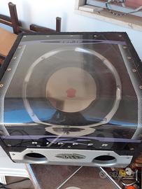 Subwoofer  Proel 1000 watt nuovo bobina in titanio