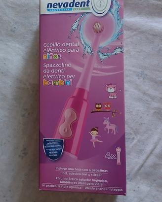 spazzolino elettrico bambina Nevadent