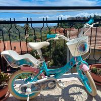 bicicletta bimba tema Frozen