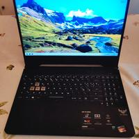 ASUS TUF Gaming GTX1650 Ryzen5 16GB RAM SSD 512