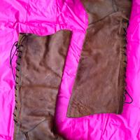 stivali pelle marrone nr. 40