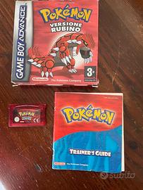 Pokemon Rubino GBA PAL