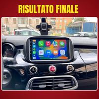 Fiat 500X Autoradio Android KIT COMPLETO 2 din