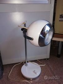 Lampada da tavolo anni 70 Eye Ball di design