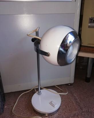 Lampada da tavolo anni 70 Eye Ball di design