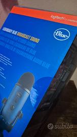 Blue Yeti Logitech Microfono USB Nuovo Sigillato