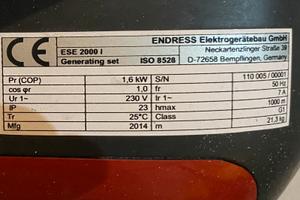 Generatore di corrente ultra silenziato