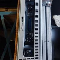 Amplificatore 2000 w + casse  3 vie doppio cono 15