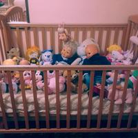 Lettino più materasso  0-3 anni